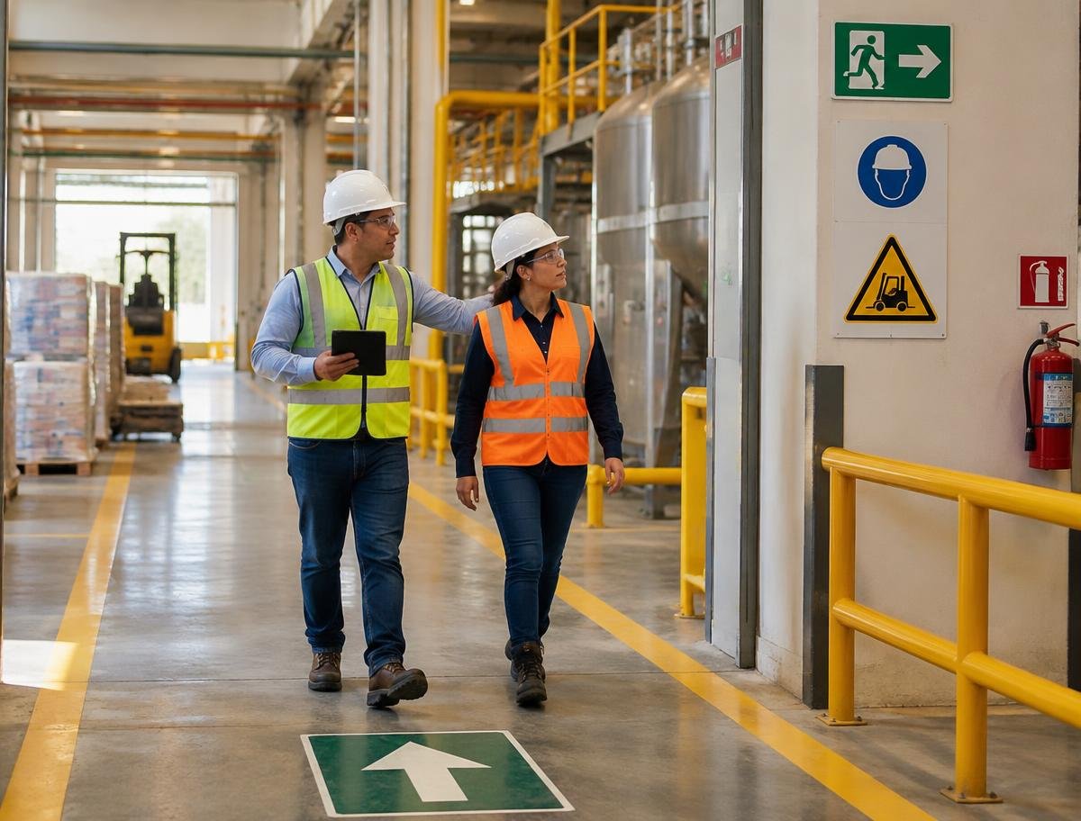 Representación de Señalización industrial