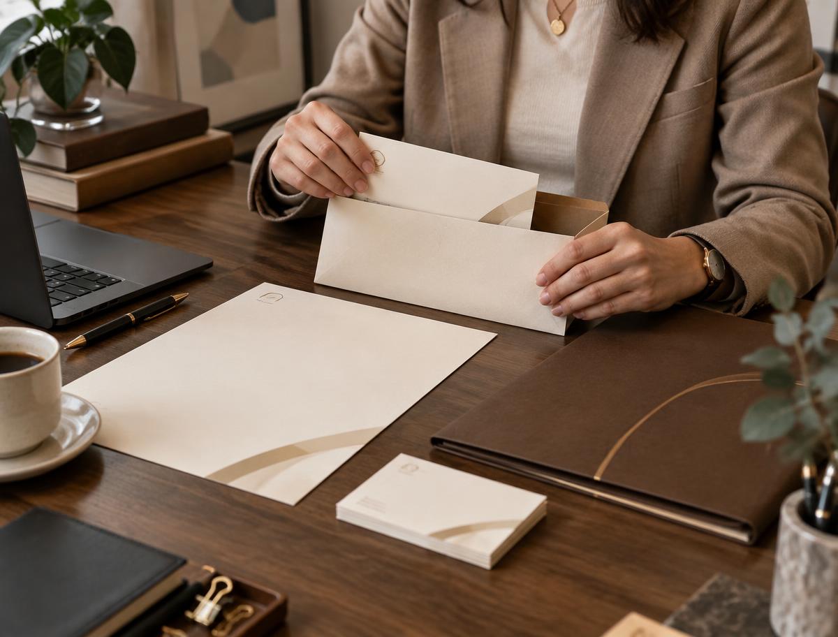 Representación de Papelería institucional